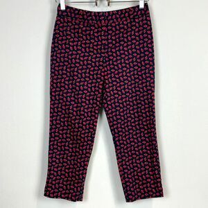 Talbots Ladybug Heritage Capri Pants 0P